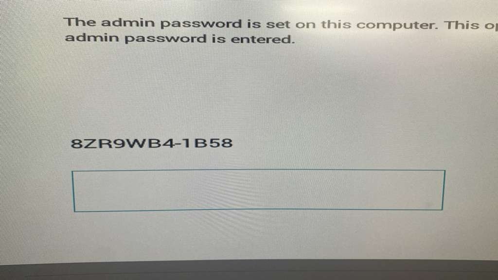 1B58 bios password