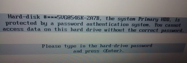 dell 2a7b hdd password